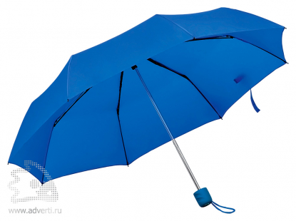 Зонт складной Foldi, механический, синий
