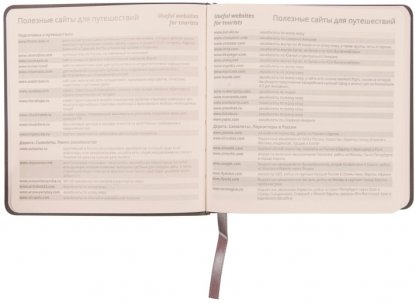 Ежедневник Scotty, внутренние вложения