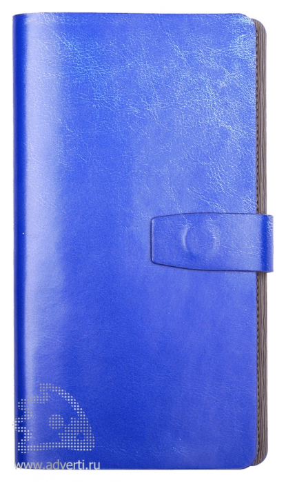 Ежедневники Iconic с магнитной застёжкой, А5, синие