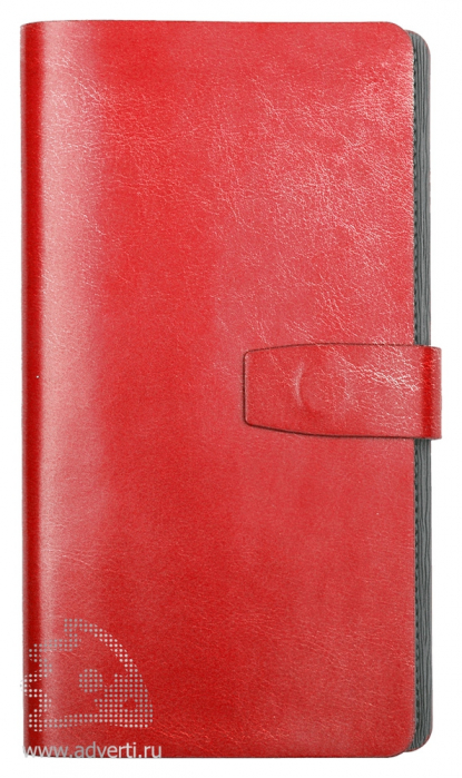 Ежедневники Iconic с магнитной застёжкой, А5, красные