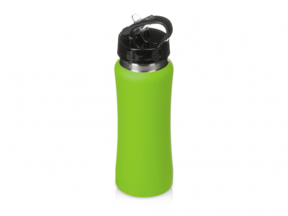Подарочный набор COLOR IT с бутылкой для воды и повербанком C1, 5000 mAh, зеленое яблоко