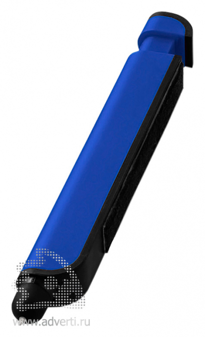 Шариковая ручка-стилус Tracey и очиститель экрана, синяя