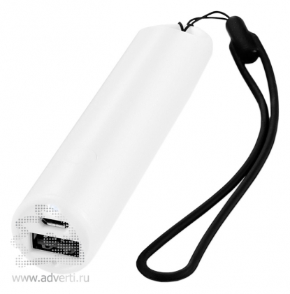 Зарядное устройство Beam 2200 mAh, белое