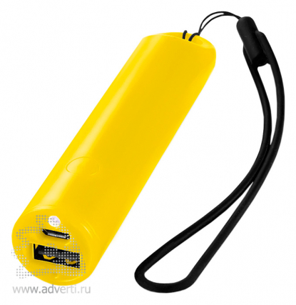 Зарядное устройство Beam 2200 mAh, желтое