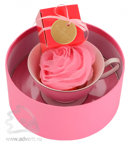 Набор Цветущая роза, розовый