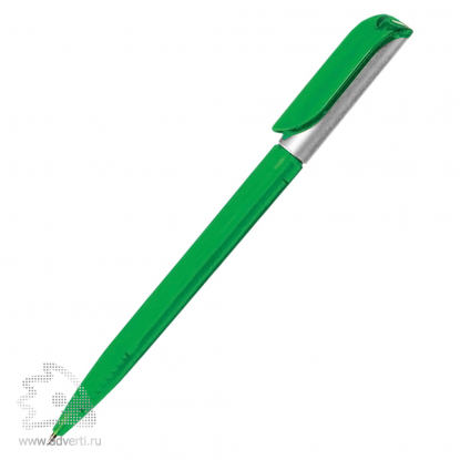 Ручка шариковая Арлекин, зеленая