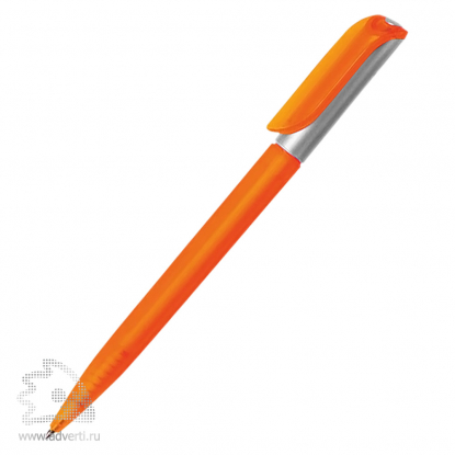 Ручка шариковая Арлекин, оранжевая