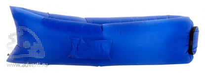 Надувной диван Биван, синий