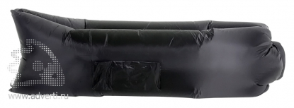 Надувной диван Биван, черный
