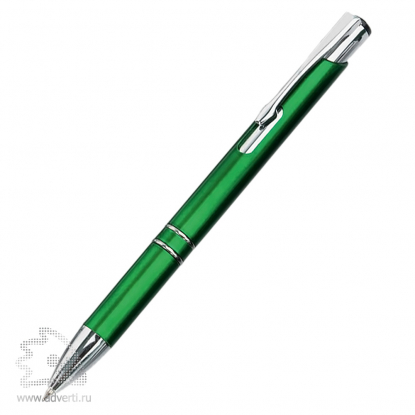 Ручка шариковая Калгари, зеленая