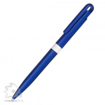 Ручка шариковая Аскот, синяя