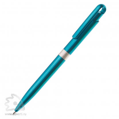 Ручка шариковая Аскот, голубая