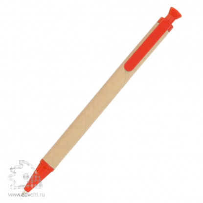 Ручка шариковая Эко, красная