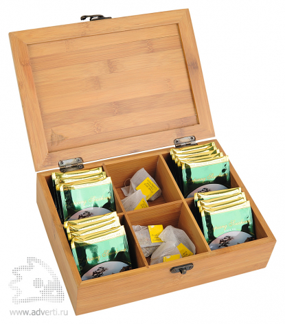 Коробка для чая Чайная церемония, открытая
