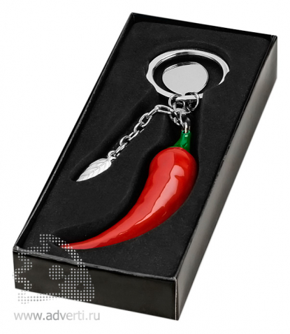Брелок с шильдом Перец чили, упаковка