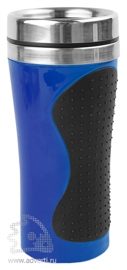 Стакан с термоизоляцией Олимпия, синий