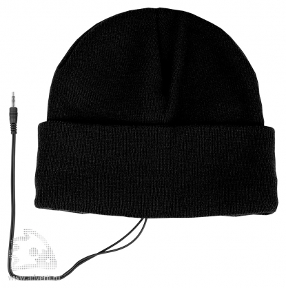 Шапка Музыка со мной, черная