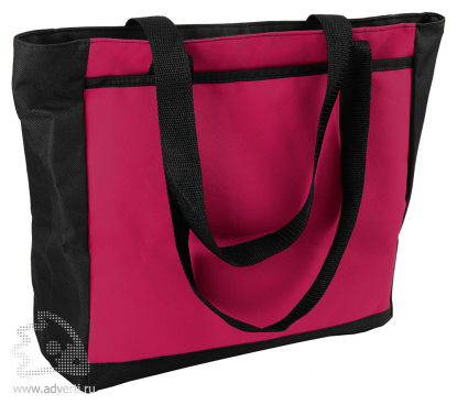 Сумка для шопинга Трейси, бордовая