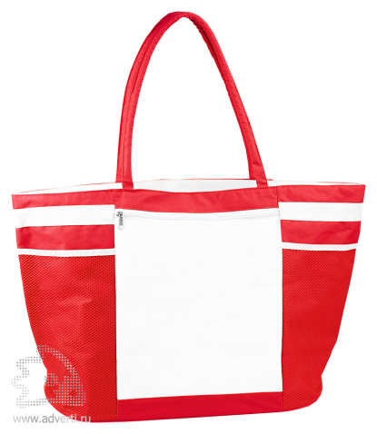Сумка пляжная Элла, красная