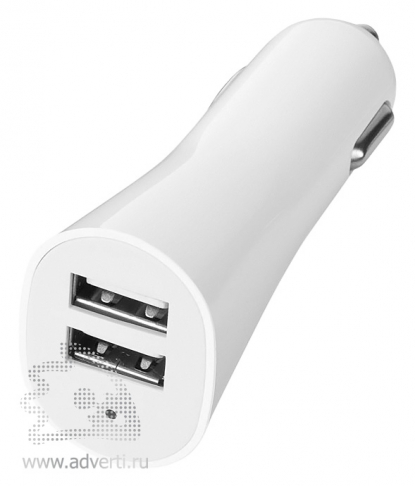 Адаптер автомобильный Pole, белый