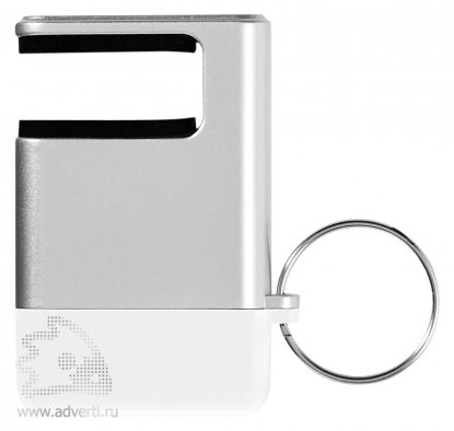 Подставка-брелок GoGo для мобильного телефона, белый