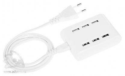 USB Hub Powertech на 6 портов