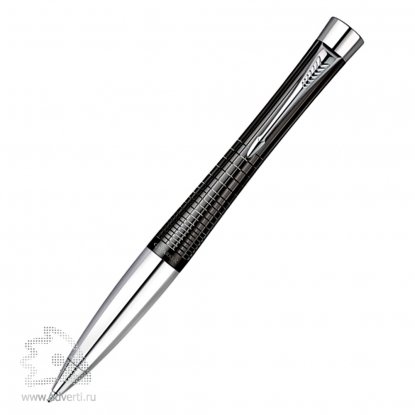 Шариковая ручка Parker Urban Premium Metallic Black Chiselled