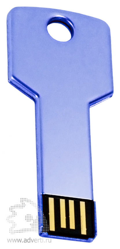 Флеш-память Ключ, синяя