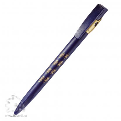 Шариковая ручка Kiki Frost Gold Lecce Pen, синяя