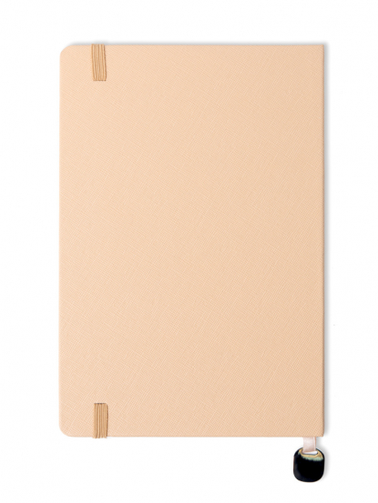 Ежедневник А5 в твердой обложке Pam, бежевый