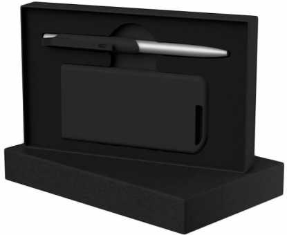 Набор ручка Skil + зарядное устройство 4000 mAh в футляре, черный