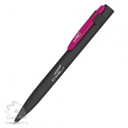 Ручка шариковая Lip SoftGrip, розовая