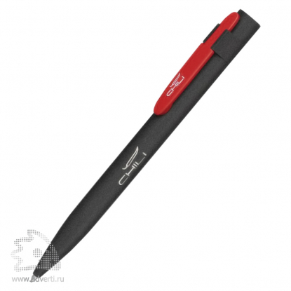 Ручка шариковая Lip SoftGrip, красная
