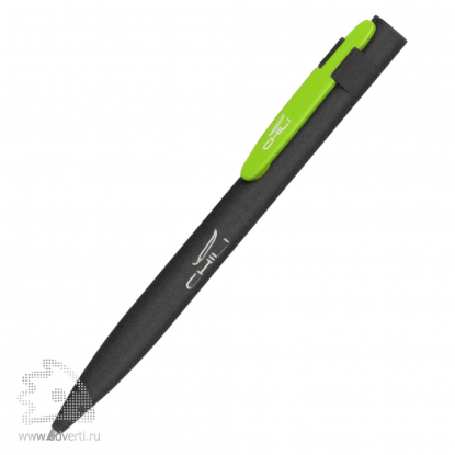 Ручка шариковая Lip SoftGrip, светло-зеленая