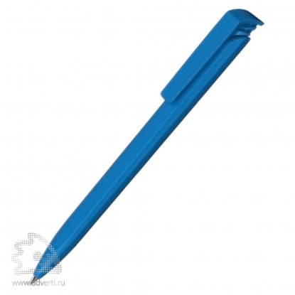 Ручка шариковая Trias Softtouch, голубая