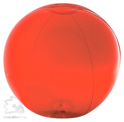 Пляжный мяч Aqua, красный