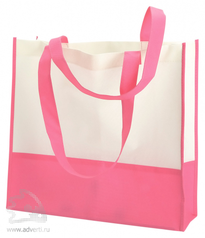 Пляжная сумка из нетканого материала Vivi, розовая