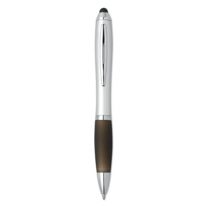 Ручка-стилус RIOTOUCH, чёрная, вид спереди