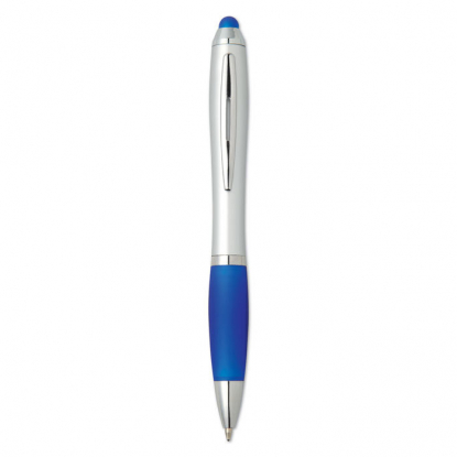 Ручка-стилус RIOTOUCH, синяя, вид спереди