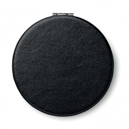 Зеркало косметическое Glow Round, черное