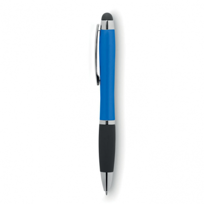 Шариковая ручка-стилус RIOLIGHT с подсветкой, синяя