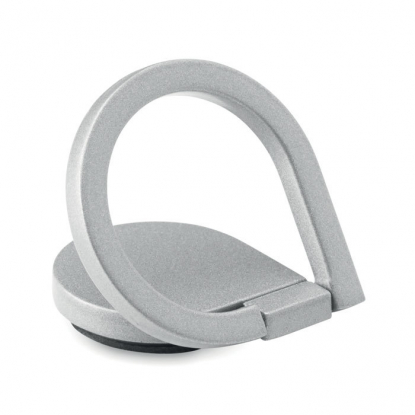 Кольцо держатель телефона DROP RING, серебристое
