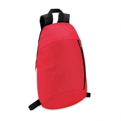 Рюкзак TIRANA, красный, ракурс в три четверти
