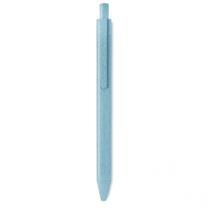 Шариковая ручка PECAS, синяя, вид сперед
