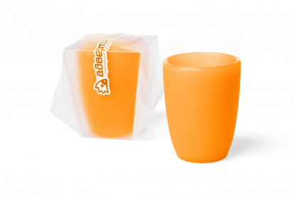 Силиконовые стаканы Pumf Hugs Frost, оранжевые