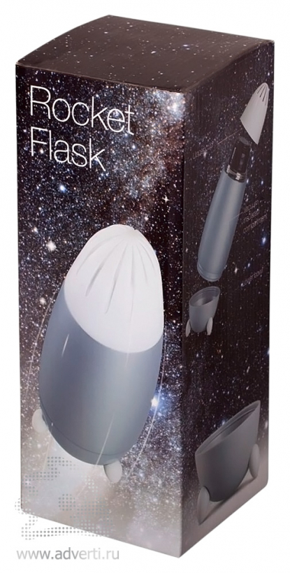 Термос Rocket flask, упаковка