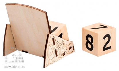 Настольный календарь Счастливый год, оборотная сторона