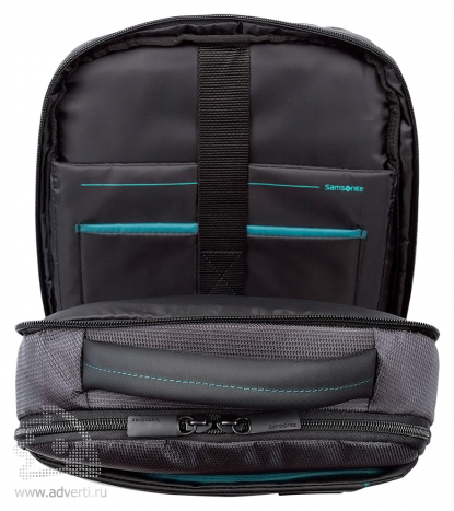 Рюкзак для ноутбука Samsonite Qibyte Laptop Backpack, внутреннее отделение для ноутбука