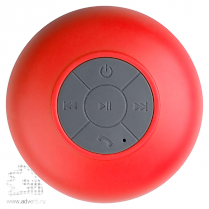Беспроводная Bluetooth-колонка stuckSpeaker, красная