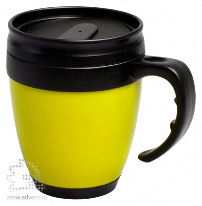 Термокружка Cask, желтая